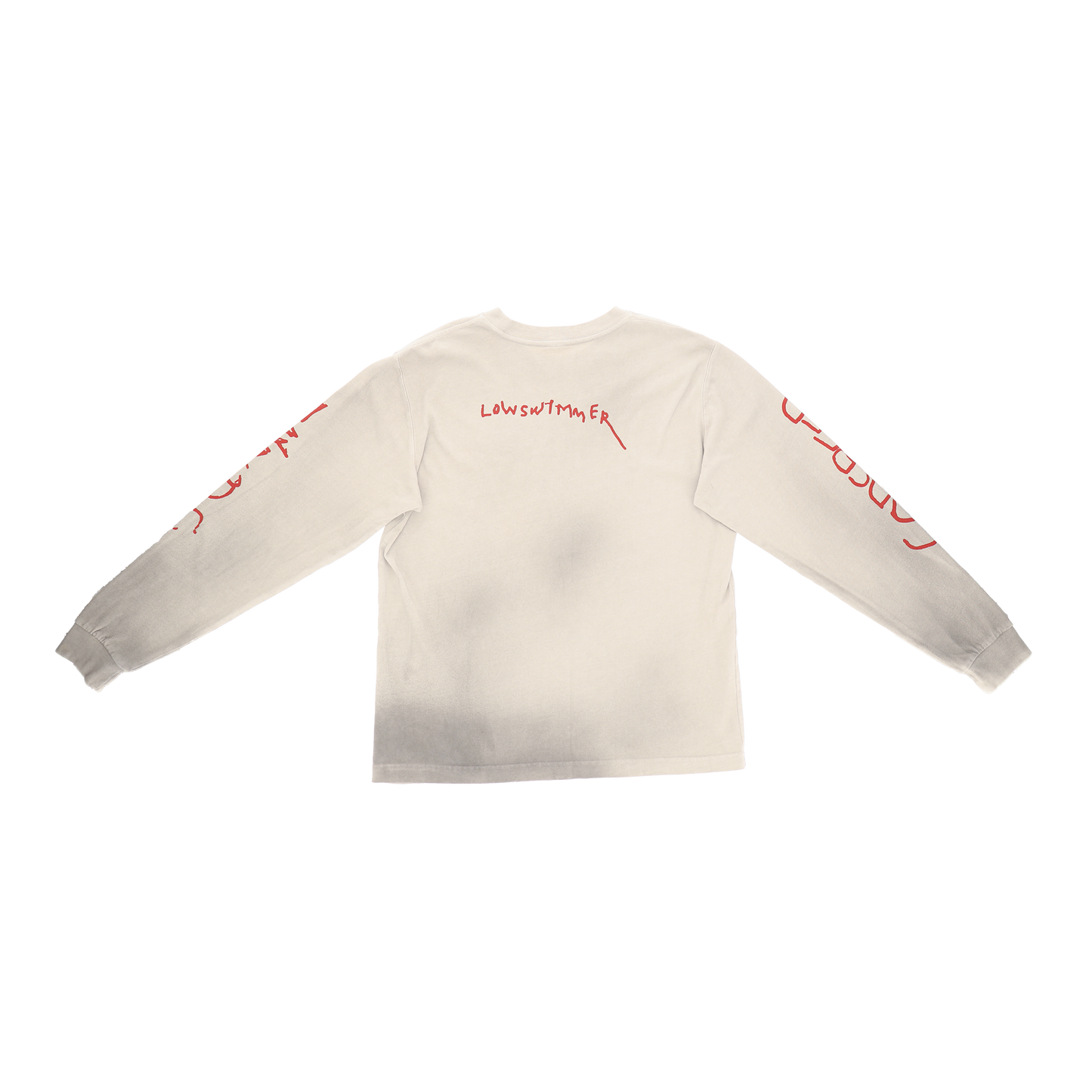 Godspeed, Fantasy Hand-Dyed Long-Sleeve - Dirty White